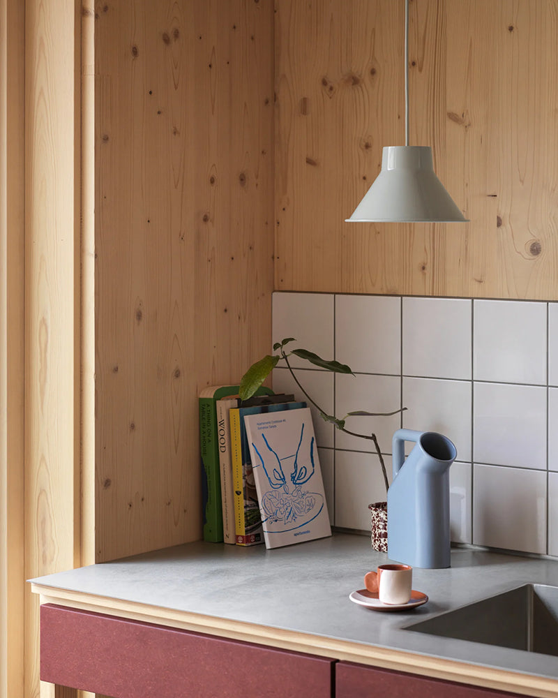 Tub Jug - Light blue carafe jug