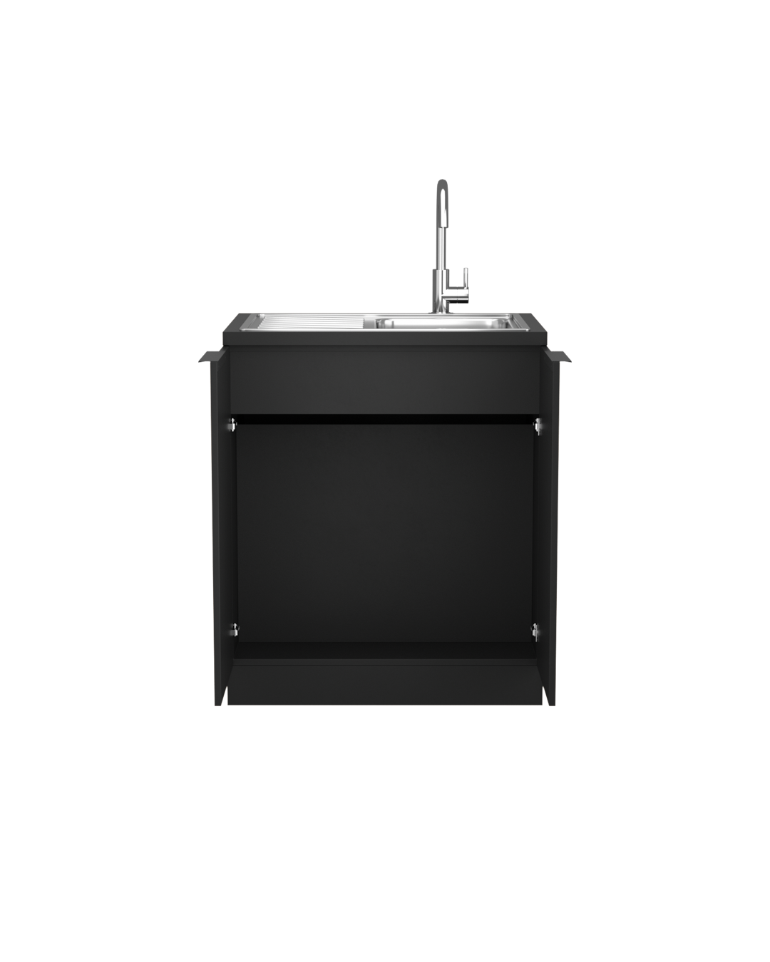 Colorbar sink - Black sink - Chrome sink