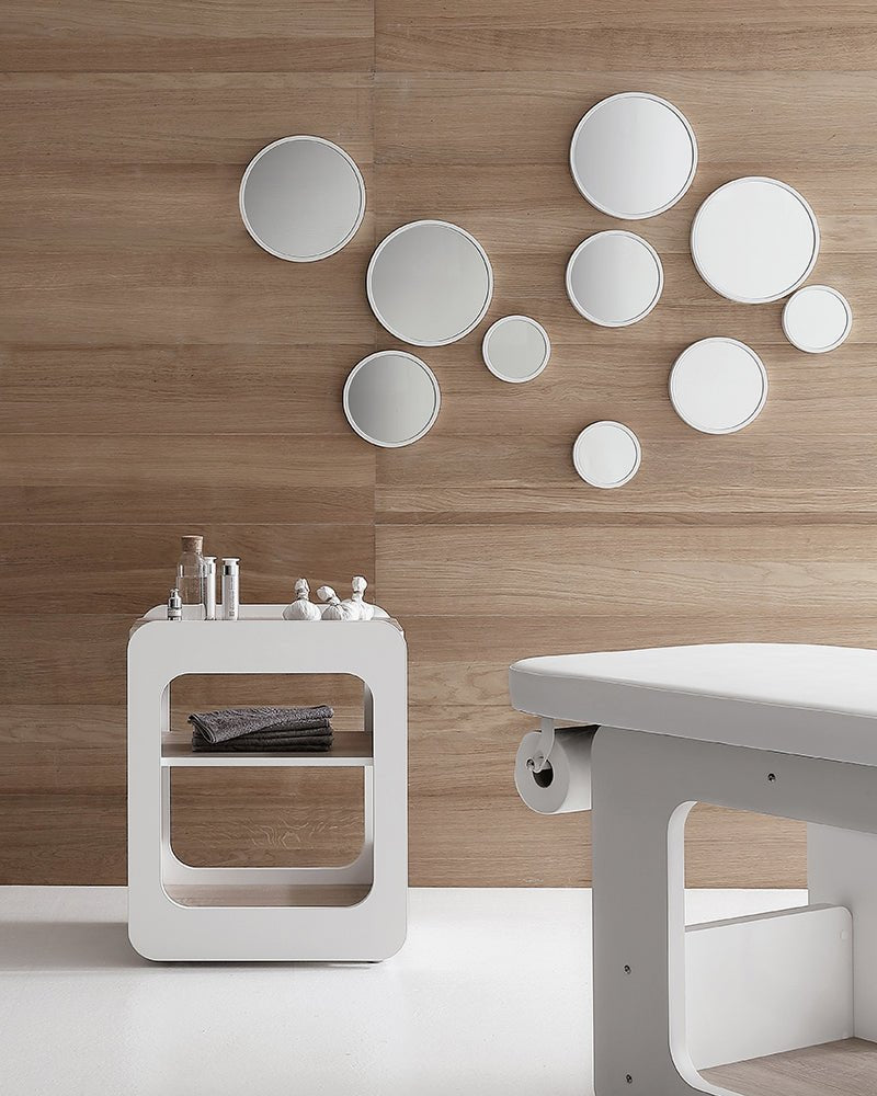 Creo - White rolling table