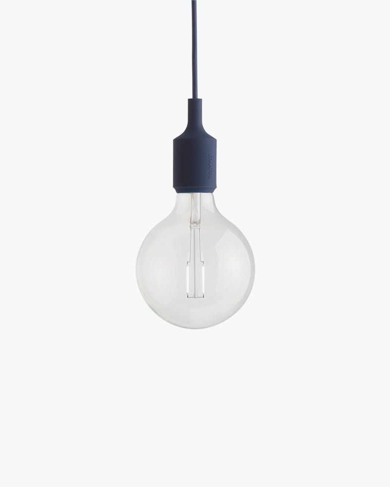 E27 LED - Dark blue ceiling lamp